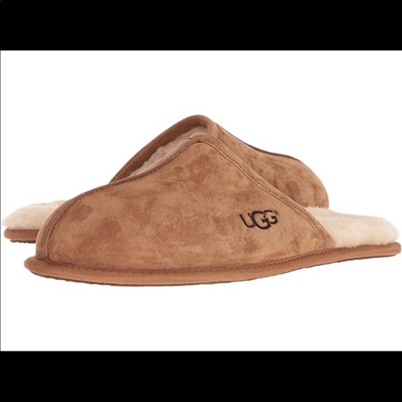 UGG Australia Men's Scuff Slippers Chestnut! - Picture 8 of 8